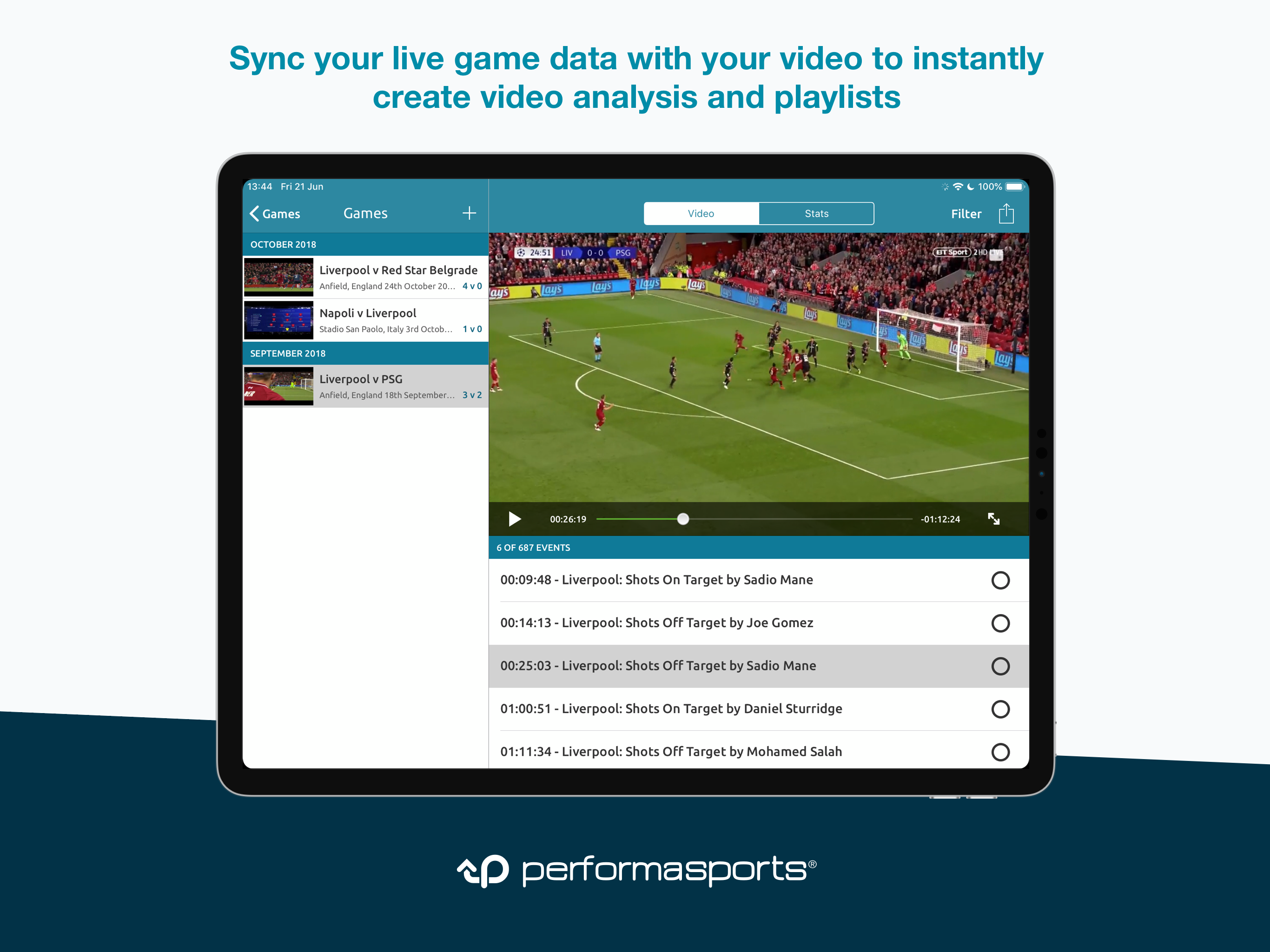 Performa Sports screenshot 5