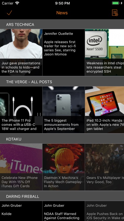 Heartfeed RSS Reader