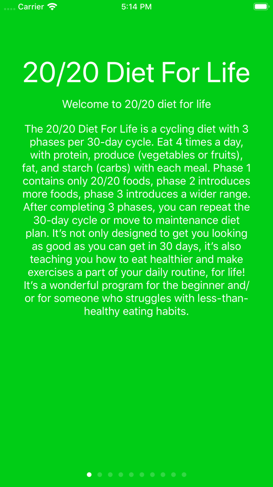 20/20 Diet For Your Life - 6.2.0 - (iOS)