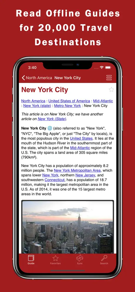 World Travel Guide Offline