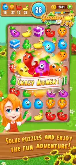 Game screenshot Garden Pop -  Charm Match-3 mod apk