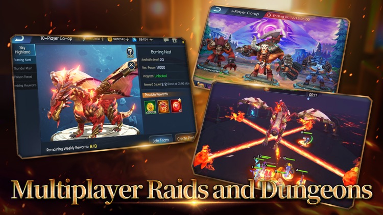 Sins Raid - 3D Fantasy ARPG screenshot-3