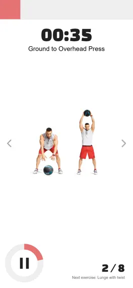 Game screenshot Medicine Ball Workout Plan apk