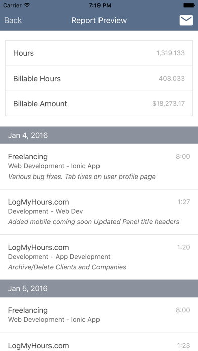 App screenshot