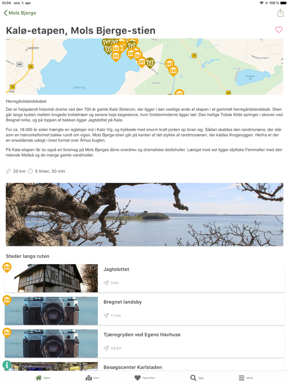 Nationalpark Mols Bjerge iPad screenshot