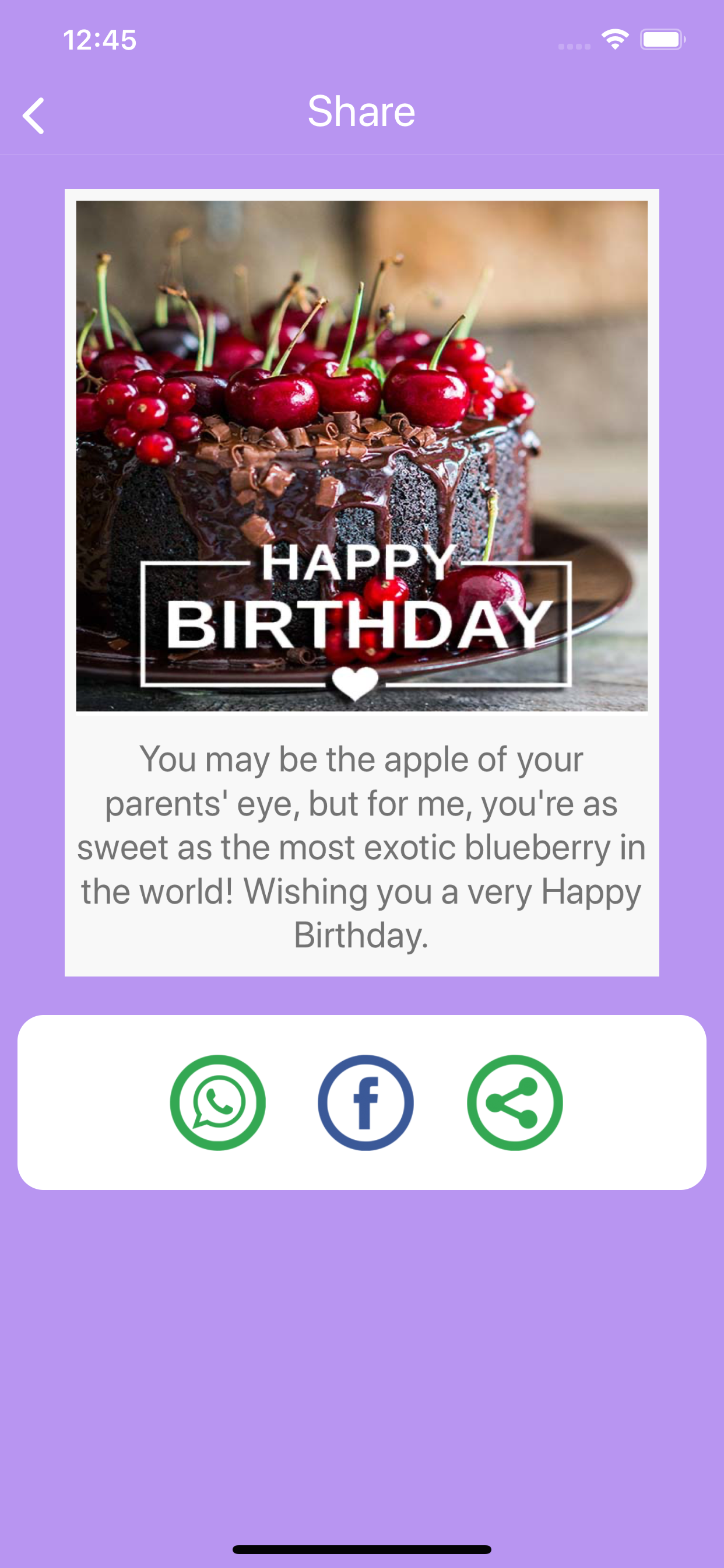 Birthday  Messages & Wishes screenshot 5