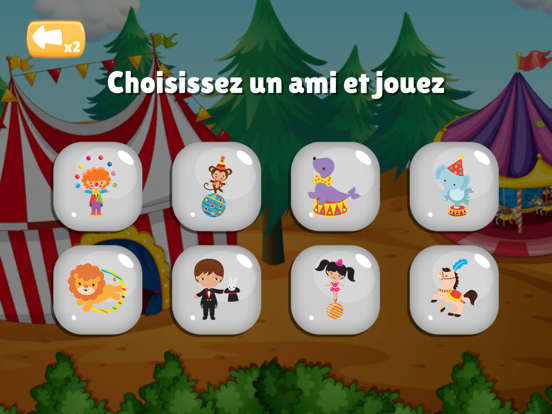 Screenshot #5 pour Joue avec les amis du cirque