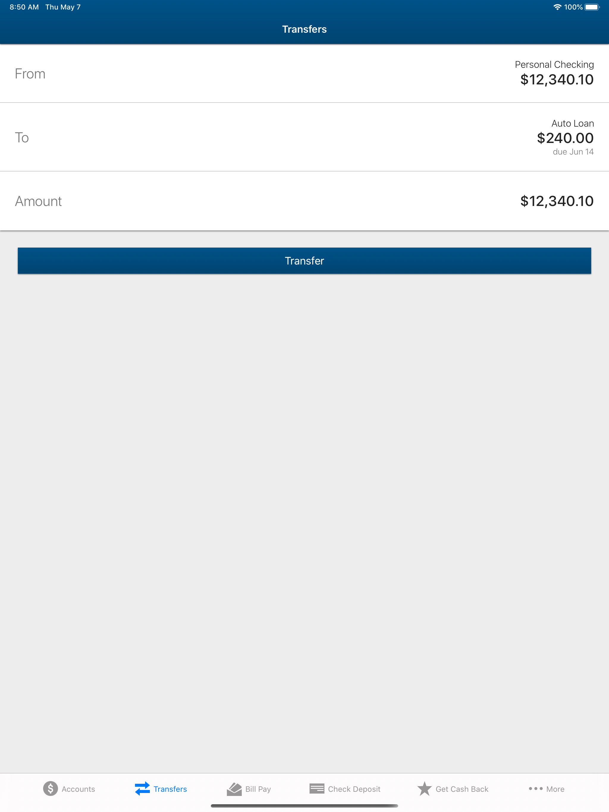 Mobile MVFCU screenshot 13
