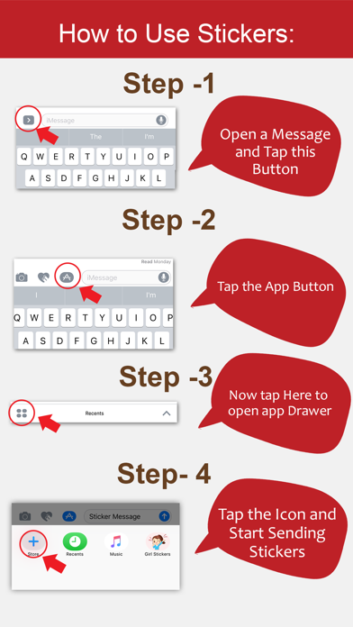 How to cancel & delete Heart Sketch Stickers for iMessage from iphone & ipad 4
