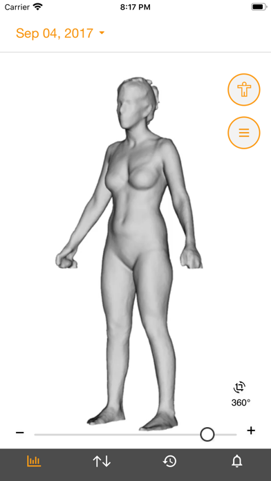 My Fit3D iPhone screenshot