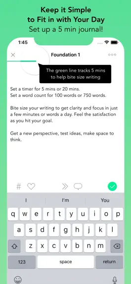 Game screenshot WriteUp - Guided Daily Journal apk