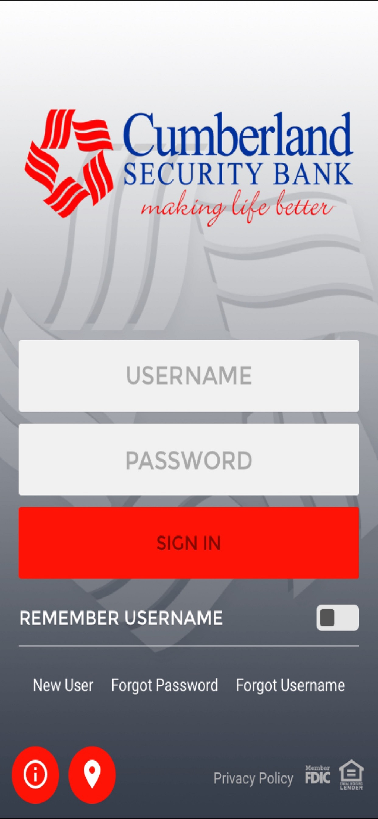 CSB Cumberland Mobile App