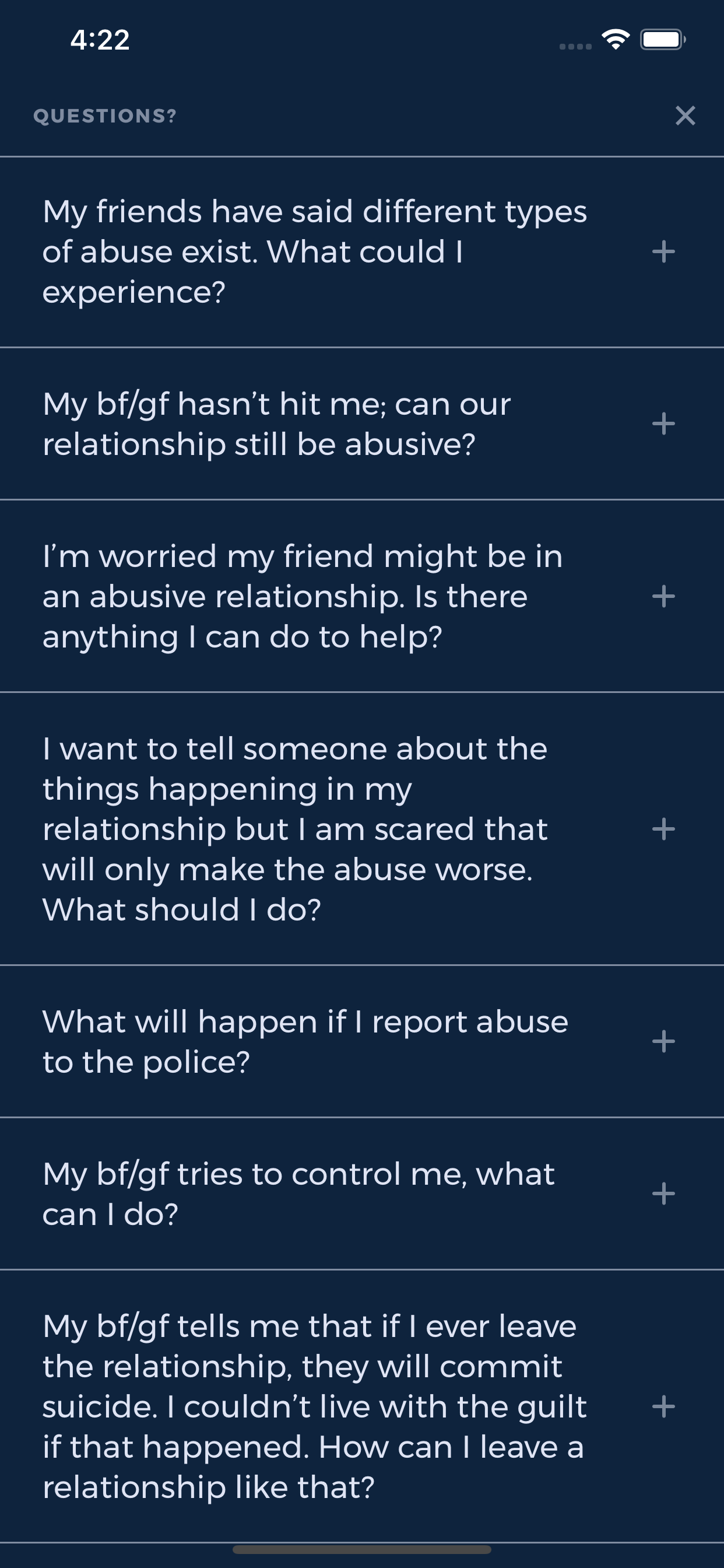 Oi - Be a voice against abuse