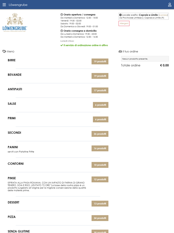 Löwengrube - Birreria bavarese