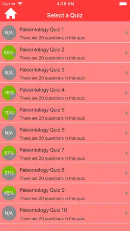 Game screenshot Paleontology & Dinosaurs apk