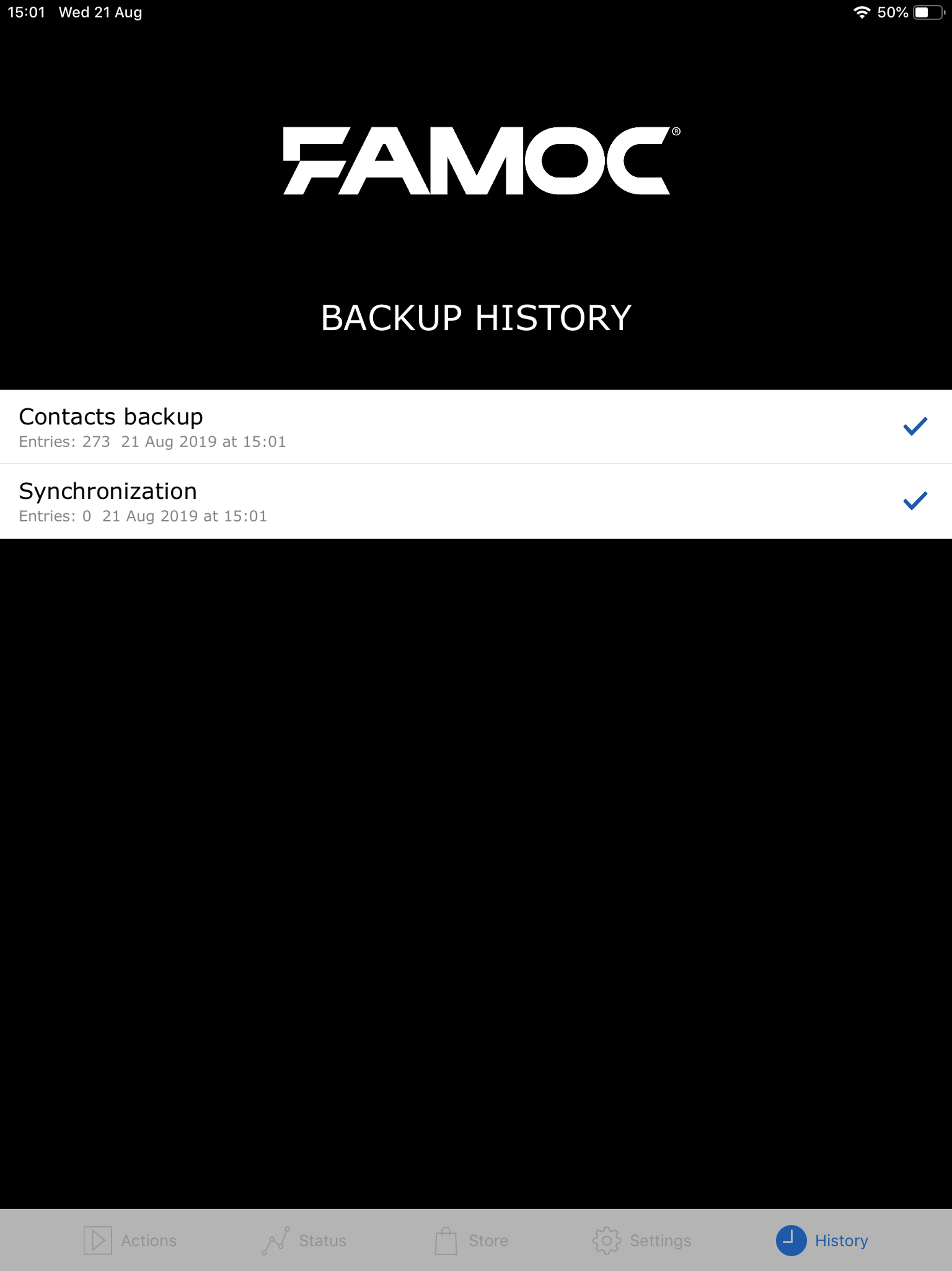 FAMOC screenshot 11