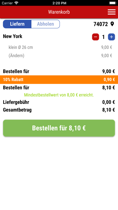 How to cancel & delete Royal Pizza Heilbronn from iphone & ipad 2