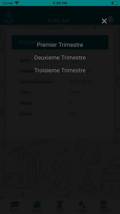 Screenshot #3 pour EducNote