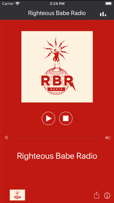 Screenshot #1 pour Righteous Babe Radio