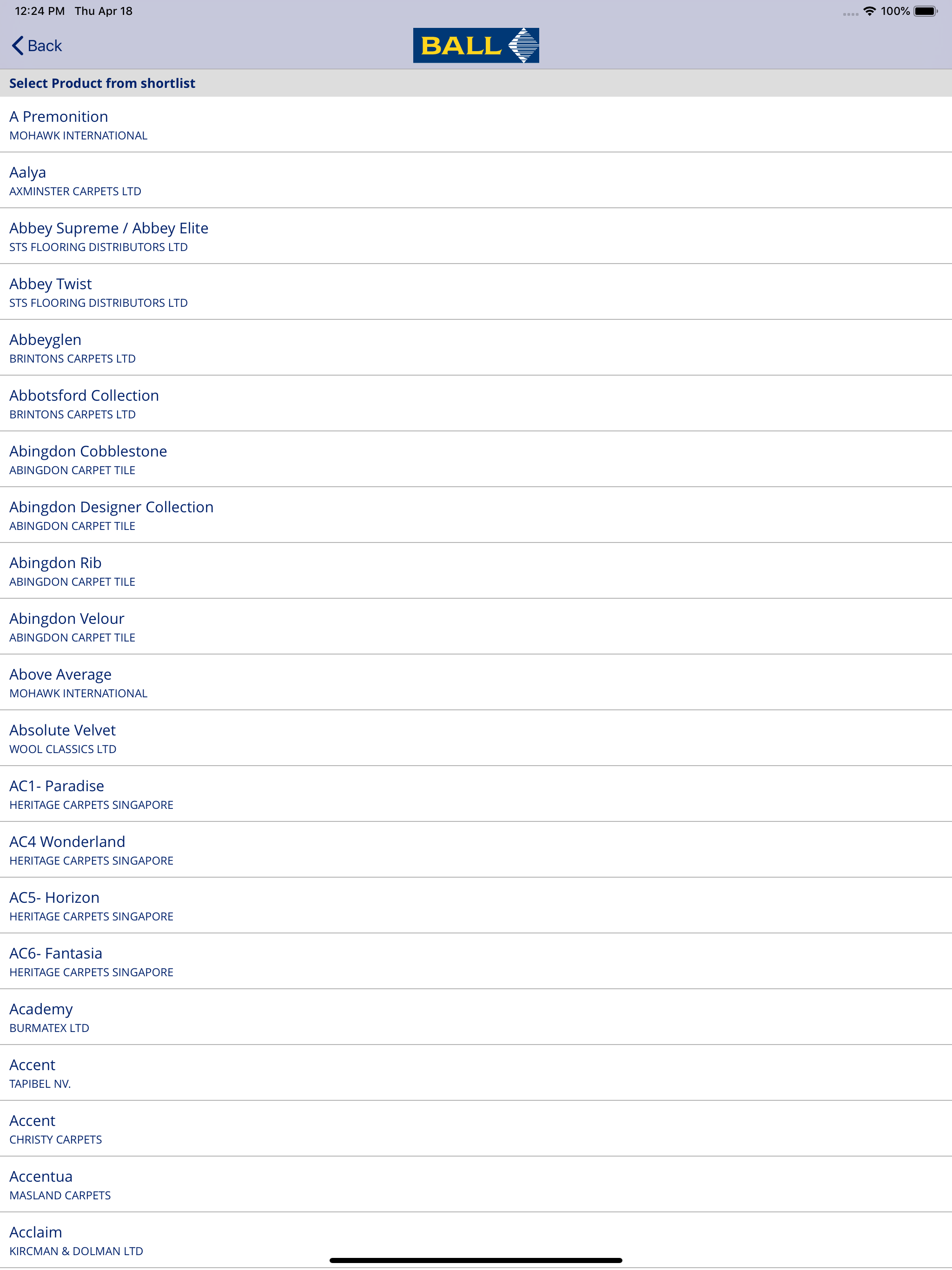 Recommended Adhesives Guide