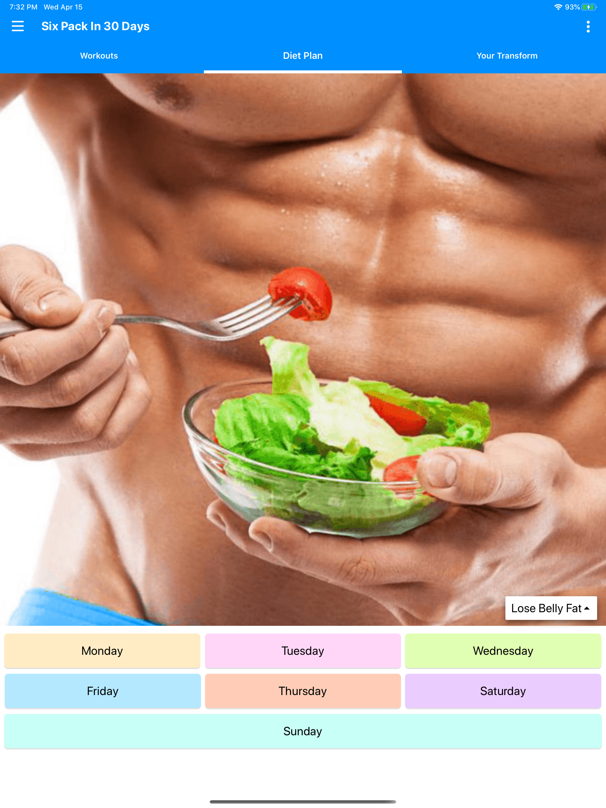 Six Pack in 30 Days -With Diet