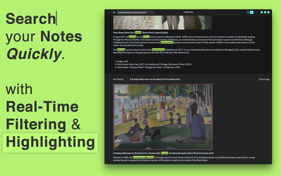 #2. Columns - Cornell Notes (macOS) 由: Lawrence Weru