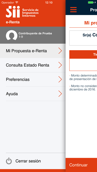 e-Renta - Declaración de Renta screenshot 2