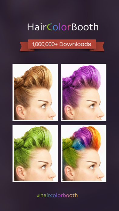 Hair Color Booth Free screenshot 2