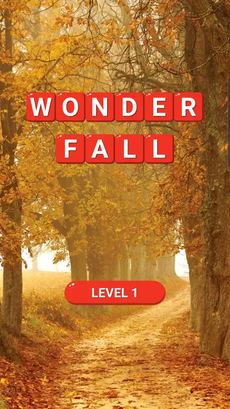Wonder Fall Words