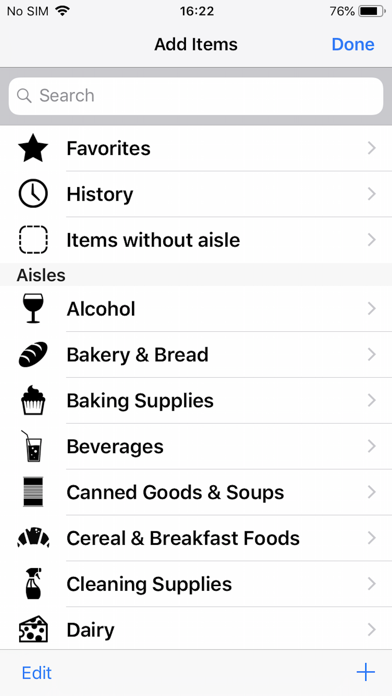 Screenshot #3 pour Grocery & Shopping List