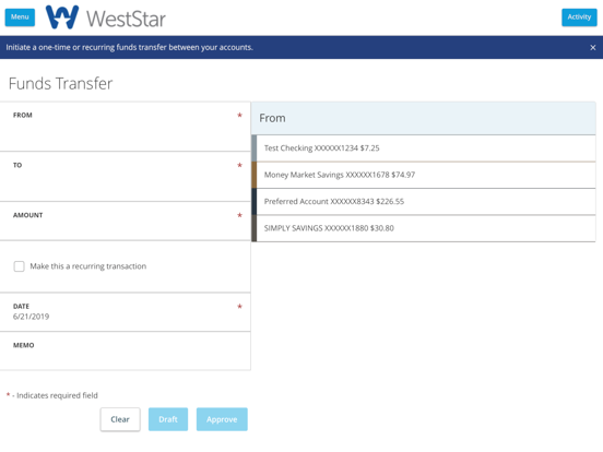 Screenshot #5 pour WestStar Bank