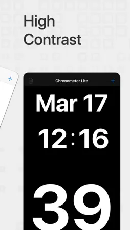 Chronometer Lite screenshot 2