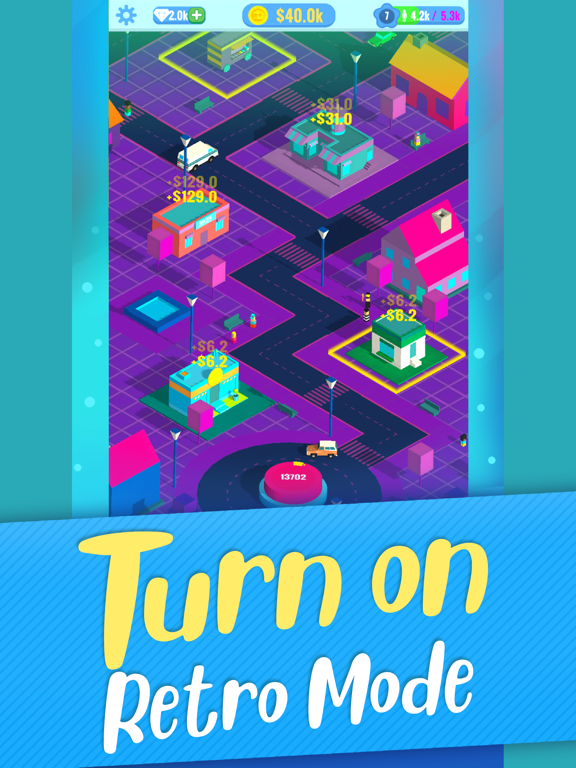 Screenshot #6 pour Retro Button Town