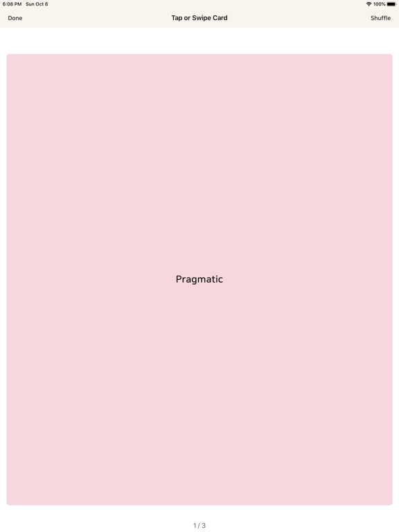 Unlimited Flash Cards iPad screenshot 4 - Utilities app