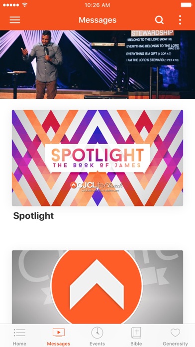 CJCLife Church screenshot 2