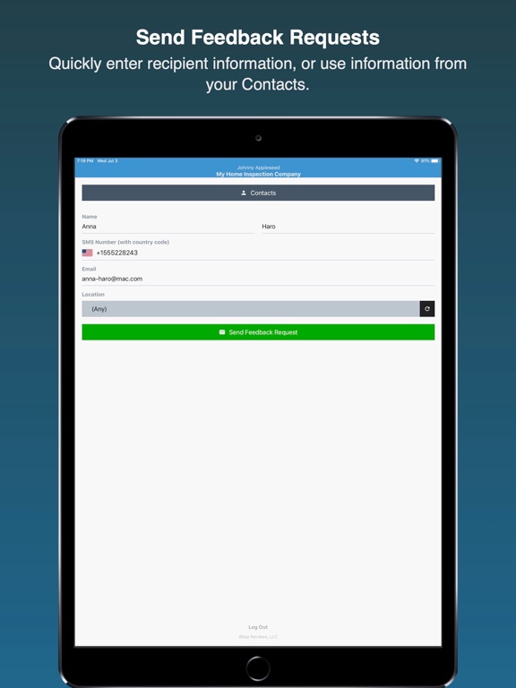App screenshot