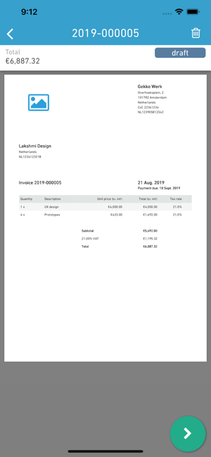 Gekko Invoicing(圖3)-速報App