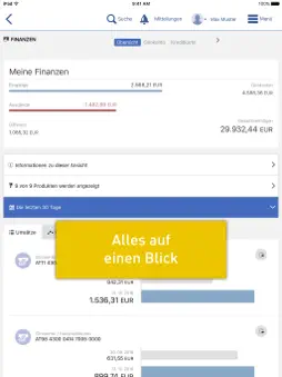 Volksbank hausbanking screenshot 5