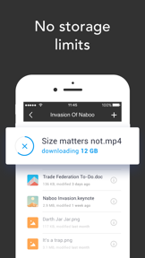 Resilio Sync screenshot