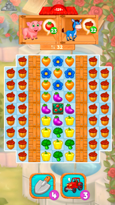 Granny’s Farm: Match-3 Game screenshot 6