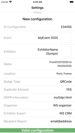 iScanU scan badge on any event screenshot 4