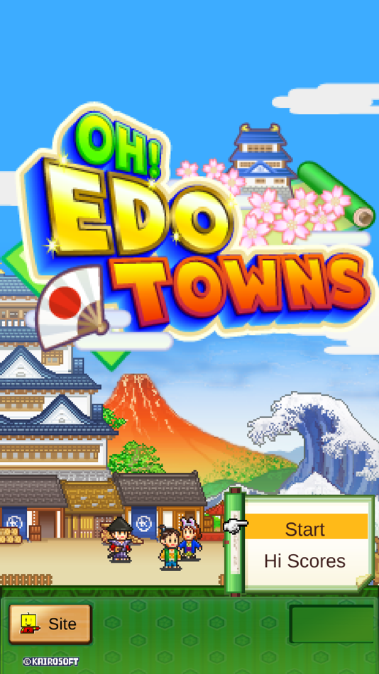 #5. Oh! Edo Towns (iOS) De: Kairosoft Co.,Ltd