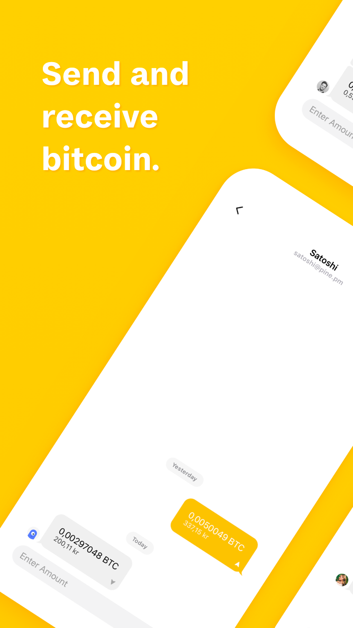 Pine – Bitcoin Wallet