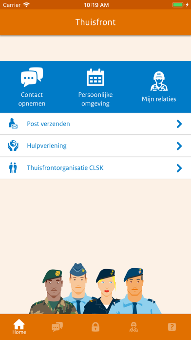 Thuisfront iPhone screenshot 2
