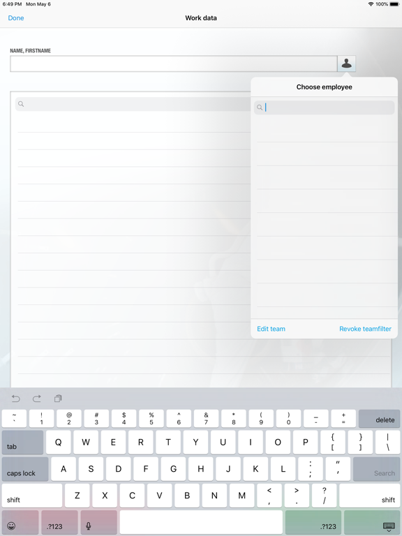 Screenshot #6 pour Muehlhan Time