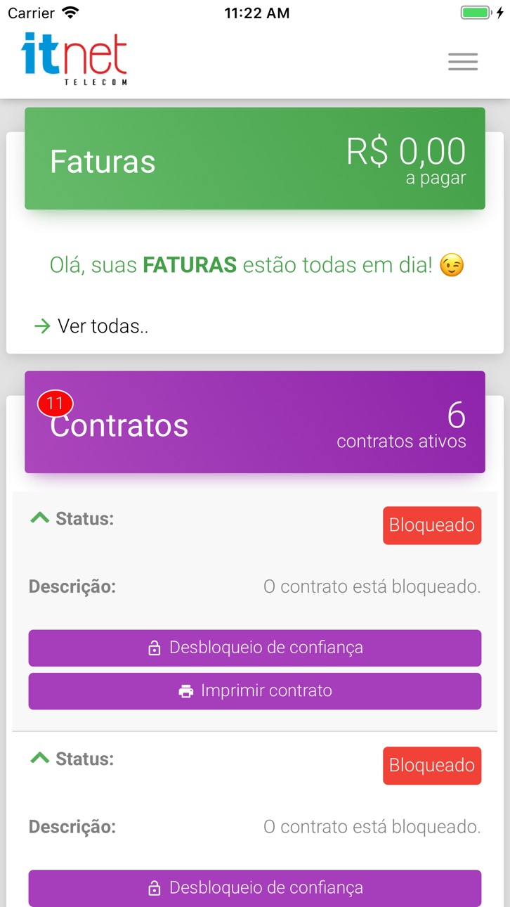iPhone screenshot