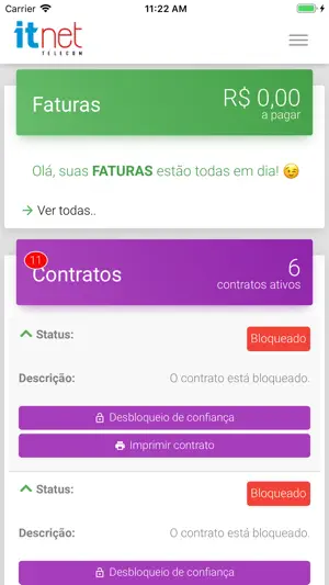 Itnet Telecom - SAC screenshot 1