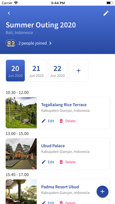 App screenshot
