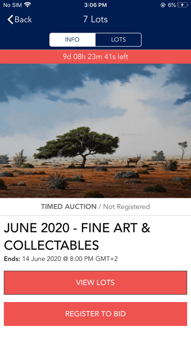 Sandton Auctioneers Screenshot