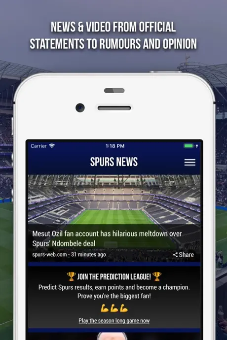 Spurs News App